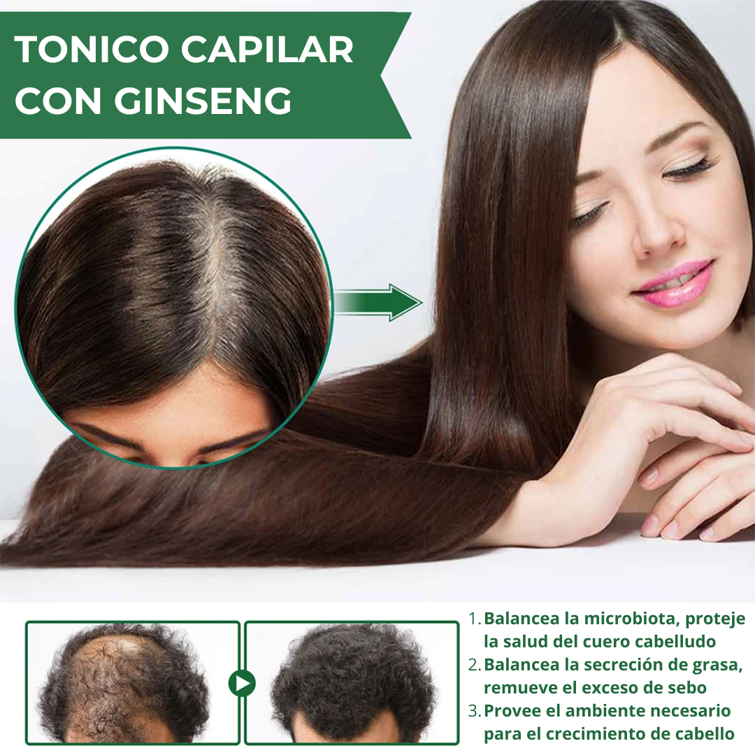 OUHOE Tónico Capilar con Ginseng